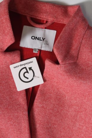 Γυναικείο παλτό ONLY, Μέγεθος XS, Χρώμα Κόκκινο, Τιμή 19,10 €