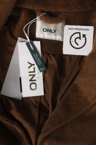 Γυναικείο παλτό ONLY, Μέγεθος L, Χρώμα Καφέ, Τιμή 21,91 €