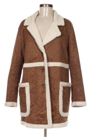 Γυναικείο παλτό Patrizia Dini, Μέγεθος L, Χρώμα Καφέ, Τιμή 20,62 €