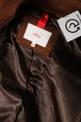 Γυναικείο παλτό S.Oliver, Μέγεθος XXL, Χρώμα Καφέ, Τιμή 50,11 €