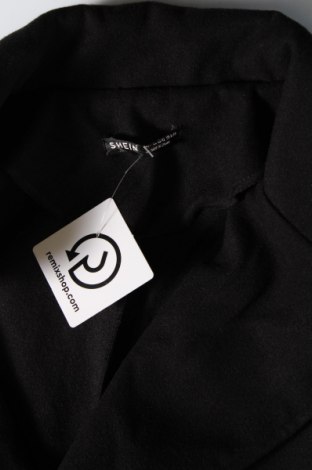 Γυναικείο παλτό SHEIN, Μέγεθος L, Χρώμα Μαύρο, Τιμή 9,85 €