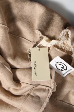 Дамско палто The Korner, Размер L, Цвят Бежов, Цена 74,70 лв.