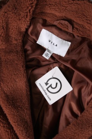 Дамско палто VILA, Размер XS, Цвят Бежов, Цена 7,04 лв.