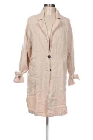 Дамско палто Woman Collection, Размер XS, Цвят Екрю, Цена 21,76 лв.