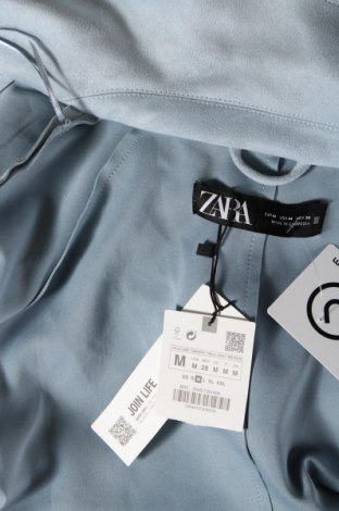 Дамско палто Zara, Размер M, Цвят Син, Цена 136,00 лв.