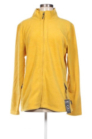 Damen Fleece Oberteil  Killtec, Größe XL, Farbe Gelb, Preis 26,29 €