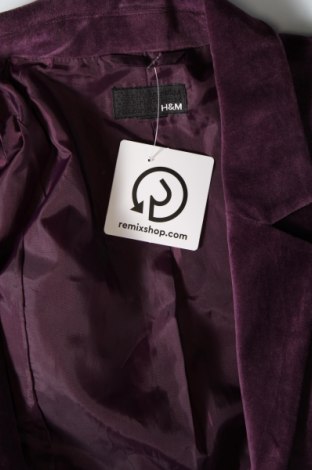 Дамско сако H&M, Размер M, Цвят Лилав, Цена 16,15 лв.