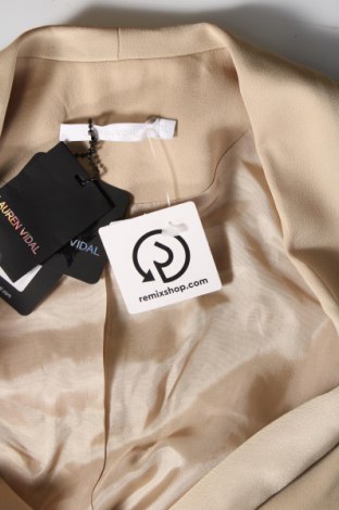 Γυναικείο σακάκι Lauren Vidal, Μέγεθος XL, Χρώμα  Μπέζ, Τιμή 37,27 €
