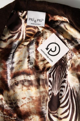 Γυναικείο σακάκι Piu & Piu, Μέγεθος S, Χρώμα Καφέ, Τιμή 19,68 €