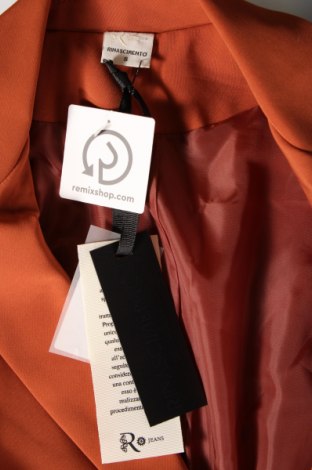 Дамско сако Rinascimento, Размер S, Цвят Оранжев, Цена 36,15 лв.