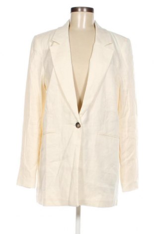 Γυναικείο σακάκι Stefanel, Μέγεθος L, Χρώμα Εκρού, Τιμή 97,25 €