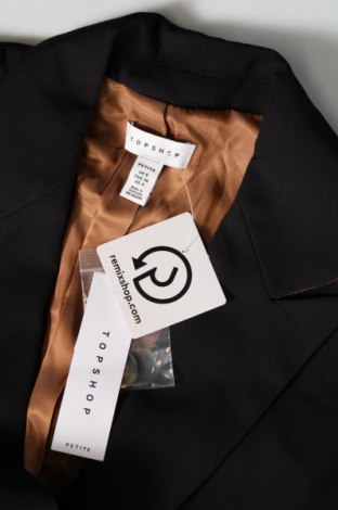 Γυναικείο σακάκι Topshop, Μέγεθος S, Χρώμα Μαύρο, Τιμή 66,49 €