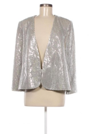 Дамско сако Zara, Размер S, Цвят Сребрист, Цена 95,00 лв.
