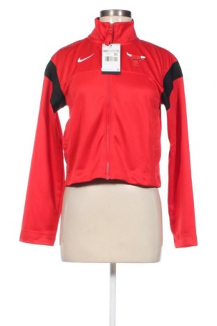 Дамско спортно горнище Nike, Размер XS, Цвят Червен, Цена 55,08 лв.