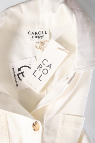 Γυναικείο μπουφάν Caroll, Μέγεθος L, Χρώμα Λευκό, Τιμή 97,94 €