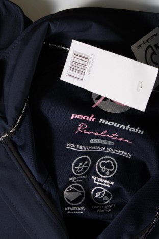 Dámska bunda  Peak Mountain, Veľkosť M, Farba Modrá, Cena  97,94 €
