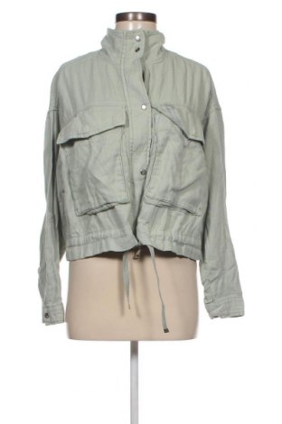Γυναικείο μπουφάν Pull&Bear, Μέγεθος S, Χρώμα Πράσινο, Τιμή 17,86 €