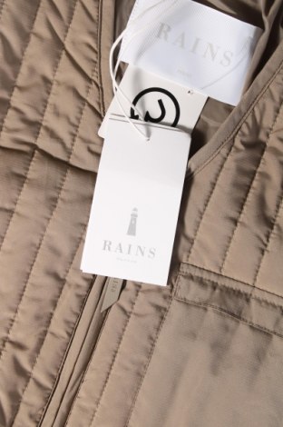 Γυναικείο μπουφάν RAINS, Μέγεθος XXS, Χρώμα  Μπέζ, Τιμή 21,11 €