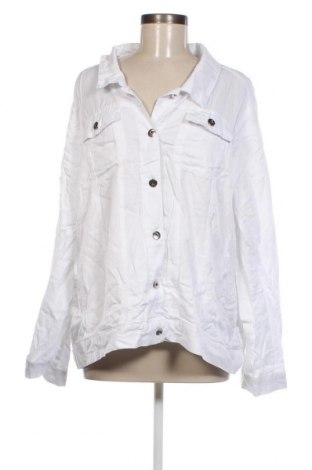 Γυναικείο μπουφάν Suzanne Grae, Μέγεθος 3XL, Χρώμα Λευκό, Τιμή 84,89 €