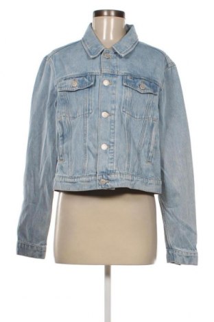 Γυναικείο μπουφάν Tommy Jeans, Μέγεθος M, Χρώμα Μπλέ, Τιμή 97,98 €