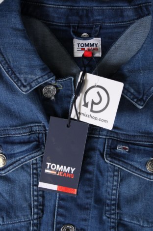 Γυναικείο μπουφάν Tommy Jeans, Μέγεθος XL, Χρώμα Μπλέ, Τιμή 97,98 €
