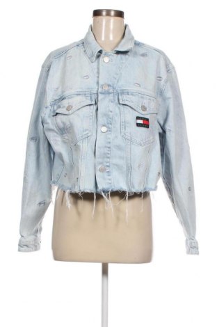 Γυναικείο μπουφάν Tommy Jeans, Μέγεθος M, Χρώμα Μπλέ, Τιμή 81,22 €