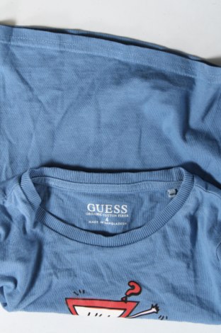 Детска блуза Guess, Размер 3-4y/ 104-110 см, Цвят Син, Цена 57,67 лв.