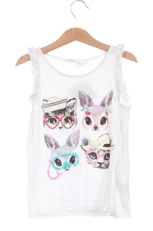 Детска блуза H&M, Размер 6-7y/ 122-128 см, Цвят Бял, Цена 14,35 лв.