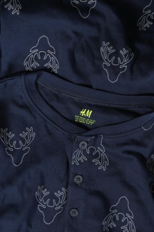 Детска блуза H&M, Размер 12-13y/ 158-164 см, Цвят Син, Цена 19,00 лв.