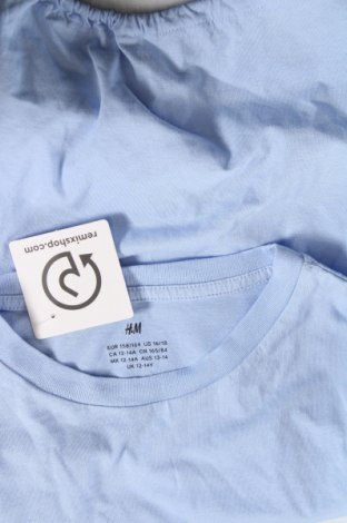 Детска блуза H&M, Размер 12-13y/ 158-164 см, Цвят Син, Цена 10,04 лв.