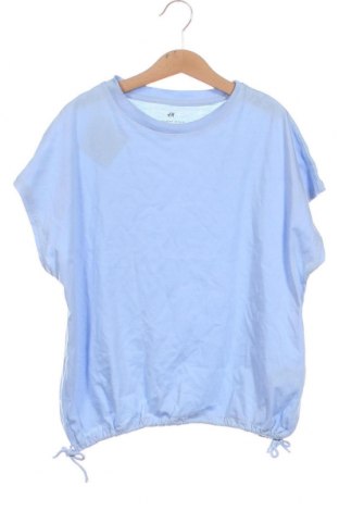 Bluză pentru copii H&M, Mărime 12-13y/ 158-164 cm, Culoare Albastru, Preț 25,60 Lei