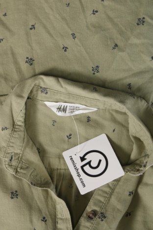Dziecięca bluzka H&M, Rozmiar 6-7y/ 122-128 cm, Kolor Zielony, Cena 15,64 zł
