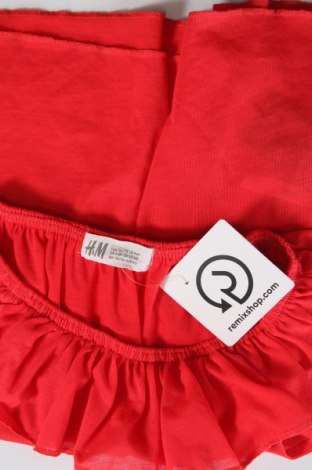 Детска блуза H&M, Размер 5-6y/ 116-122 см, Цвят Червен, Цена 5,29 лв.