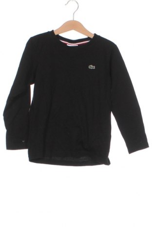 Детска блуза Lacoste, Размер 5-6y/ 116-122 см, Цвят Черен, Цена 82,84 лв.