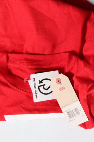 Kinder Shirt Levi's, Größe 7-8y/ 128-134 cm, Farbe Rot, Preis 25,69 €