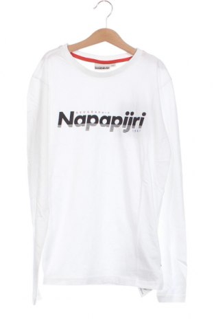 Dziecięca bluzka Napapijri, Rozmiar 13-14y/ 164-168 cm, Kolor Biały, Cena 149,08 zł