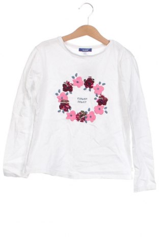Kinder Shirt Okaidi, Größe 9-10y/ 140-146 cm, Farbe Weiß, Preis 7,37 €