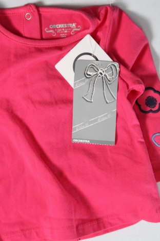 Детска блуза Orchestra, Размер 6-9m/ 68-74 см, Цвят Розов, Цена 39,00 лв.