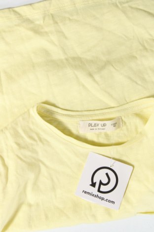 Kinder Shirt Play Up, Größe 5-6y/ 116-122 cm, Farbe Gelb, Preis 2,47 €