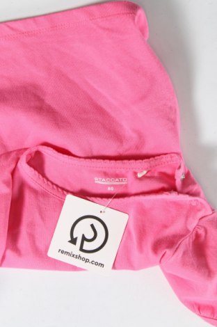 Детска блуза Staccato, Размер 9-12m/ 74-80 см, Цвят Розов, Цена 10,64 лв.