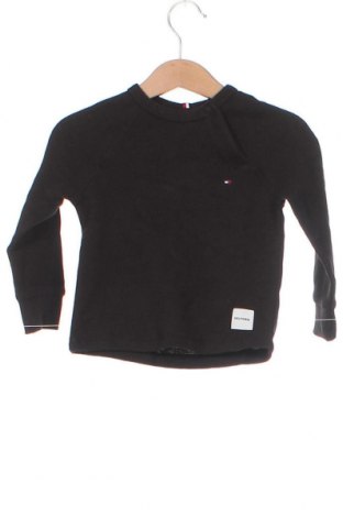 Детска блуза Tommy Hilfiger, Размер 9-12m/ 74-80 см, Цвят Черен, Цена 50,00 лв.