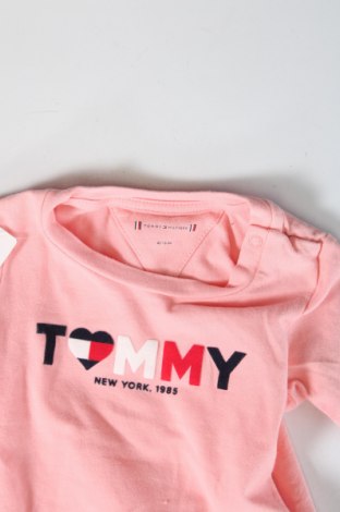 Bluză pentru copii Tommy Hilfiger, Mărime 2-3m/ 56-62 cm, Culoare Roz, Preț 51,25 Lei