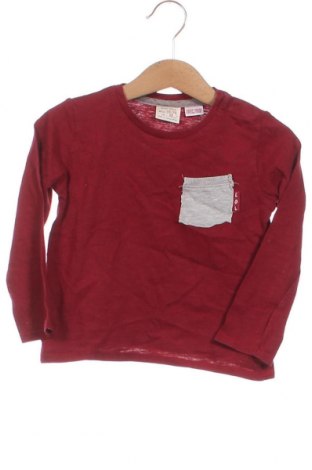 Детска блуза Zara, Размер 18-24m/ 86-98 см, Цвят Червен, Цена 7,63 лв.