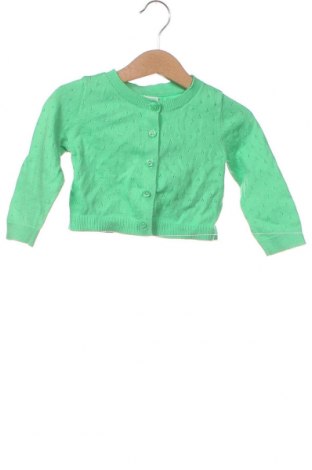 Детска жилетка Gap Baby, Размер 18-24m/ 86-98 см, Цвят Зелен, Цена 14,50 лв.