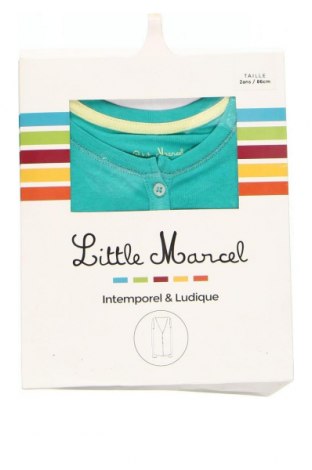 Pulover cu nasturi pentru copii Little Marcel, Mărime 18-24m/ 86-98 cm, Culoare Verde, Preț 74,45 Lei