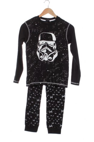 Pijama pentru copii Star Wars, Mărime 11-12y/ 152-158 cm, Culoare Negru, Preț 91,90 Lei