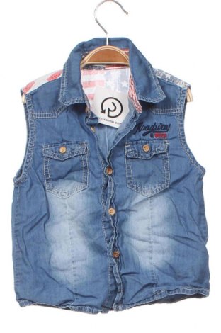 Παιδικό πουκάμισο, Μέγεθος 5-6y/ 116-122 εκ., Χρώμα Μπλέ, Τιμή 1,93 €