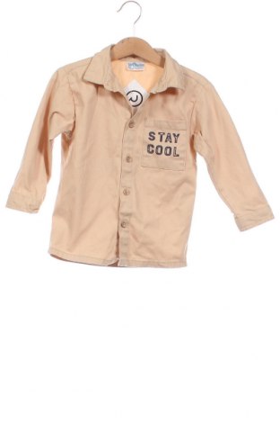 Детска риза, Размер 18-24m/ 86-98 см, Цвят Бежов, Цена 9,45 лв.