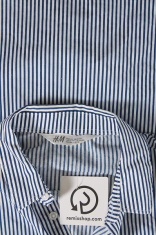 Детска риза H&M, Размер 12-13y/ 158-164 см, Цвят Син, Цена 21,00 лв.
