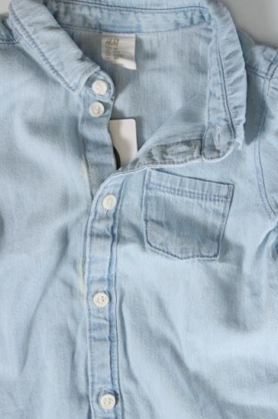 Детска риза H&M, Размер 12-18m/ 80-86 см, Цвят Син, Цена 21,17 лв.